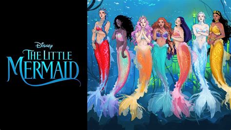 The Little Mermaid Live Action Remake Ariels Mersisters Costumes