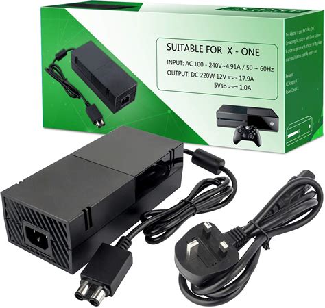 Xbox One Power Supply Brick Akmac Ac Adapter Cable Replacement Kit For
