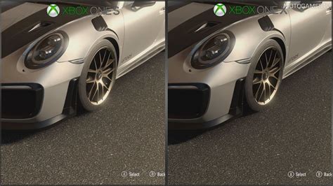 Forza Motorsport 7 Xbox One S Vs Xbox One X 1080p Graphics