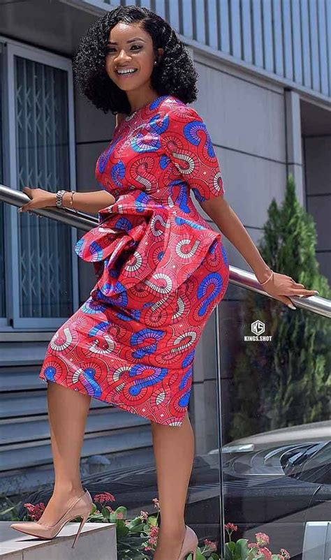 Serwaa Amihere In African Outfit African Dresses Modern African Maxi Dresses Latest African