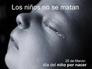 La vida del no nacido tiene el 25 de marzo como su día internacional