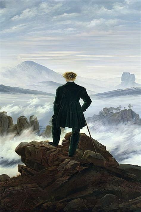 The Wanderer Above The Sea Of Fog Caspar Friedrich Famous Art Art