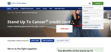 53 Banks Stand Up To Cancer Credit Card Online Login Cc Bank