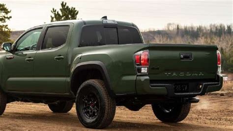 New Toyota Tacoma Army Green Off Road Package