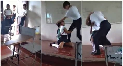 Brutal Golpiza De Estudiante A Compañera En México Video