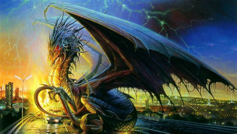 700117 Title Fantasy Dragon Wallpaper Hintergrund Drachen 1600x906