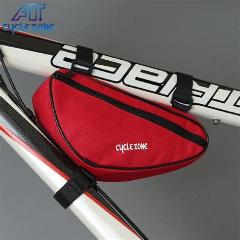 Cycle Zone Bike Triangle Pouch Cycling Bicycle Bags Front Tube Frame