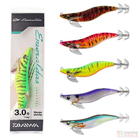 Buy Daiwa Emeraldas Nude Squid Jig Size 3 110mm Online At Marine Deals