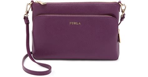 Furla Royal Xl Cross Body Bag In Purple Lyst