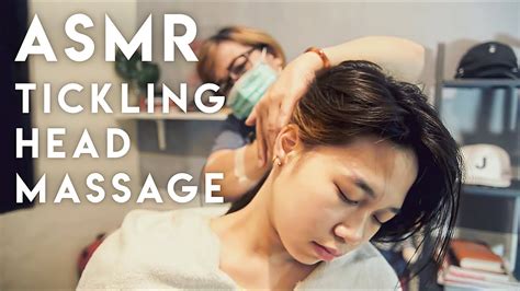 Asmr Tickling Head Massage Youtube