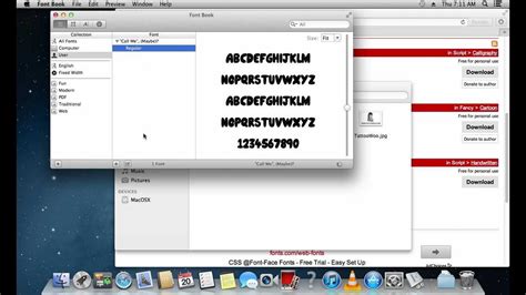 How To Install Fonts On Mac Youtube