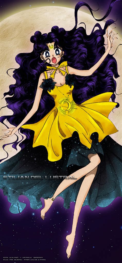 Luna Human From Sailor Moon Poster By Stiliandellustral On Deviantart