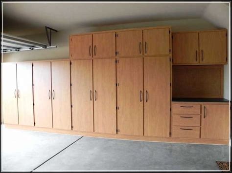 How To Build Diy Garage Cabinets And Drawers Thediyplan Vlrengbr