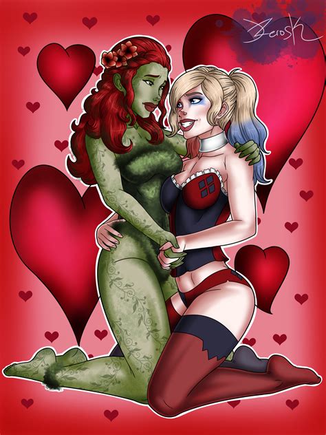 Harley And Ivy By Jzerosk Hentai Foundry