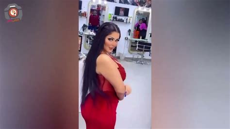 سلمي الشيمي نجمة تيك توك تزيد الاثاره بفستان سهره احمر مثير💕😍🥰 Youtube