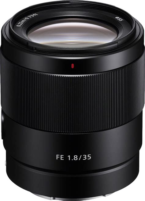 Sony 35mm F18 Fe Wide Angle Lens For Select E Mount Cameras Black