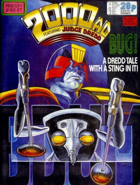 2000 AD FEATURING Judge Dredd Comic Prog 534 8 8 87 6 99 PicClick UK