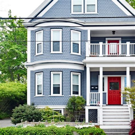 What Are The Best Front Door Colors For A Blue House The Front Door