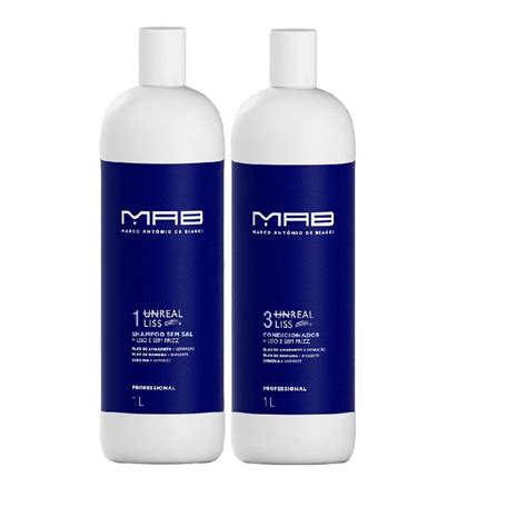 Kit Mab Marco Antonio De Biaggi Real Liss E Sem Frizz Shampoo Condicionador 1l Shopee Brasil