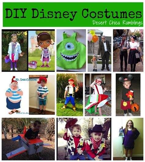 Now whether you're going with your family, friends, or even solo, finding a costume idea can sometimes be a hard decision to make. Disney Costume Ideas Roundup | Desert Chica