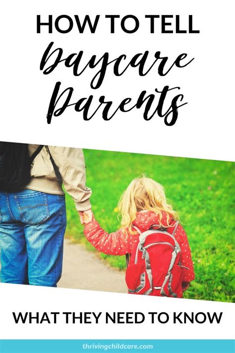 What Daycare Parents Really Need To Know Childcare Business