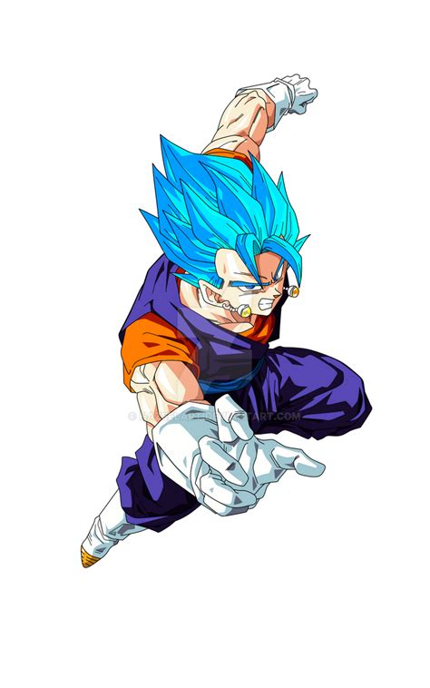 Vegito Super Saiyan God Ssj By Hazeelart On Deviantart