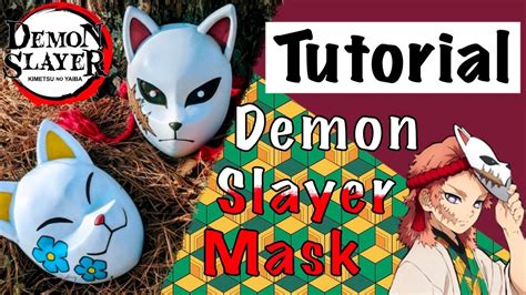 Demon Slayer Mask Build Cosplay Tutorial With Free Template Comics