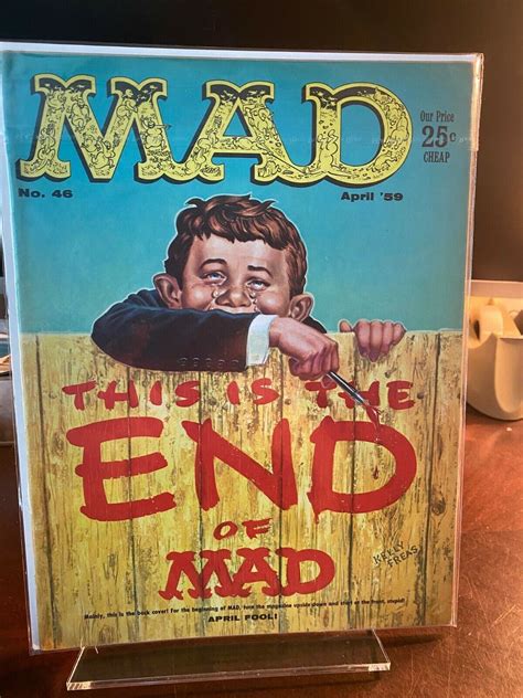 Mad Magazine Issue 46 April 1959 For Sale Scienceagogo