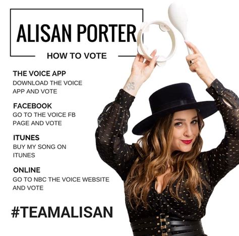 Alisan is an alternate form of alice (old german). Alisan Porter's In "The Voice" Finals! | 06880