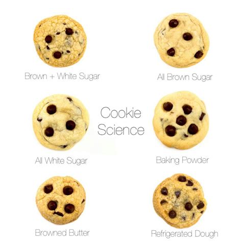 Cookie Science The Difference Between Using Different Sugars And