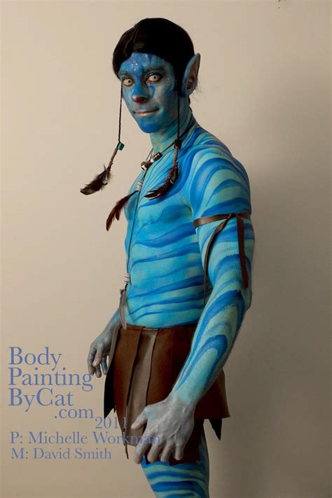 Avatar Body Paint Torso By Bodypaintingbycat On Deviantart