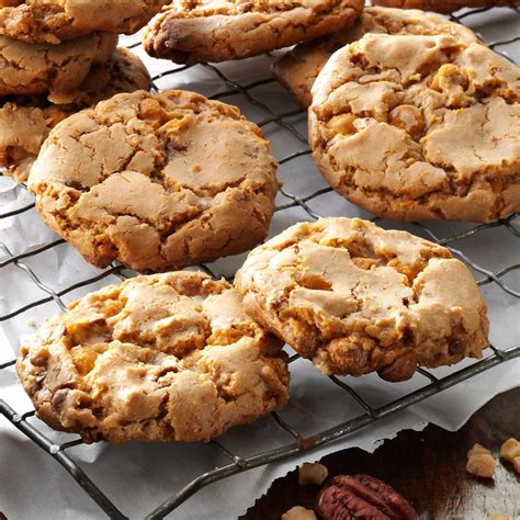 Butterscotch Toffee Cookies Recipe Taste Of Home