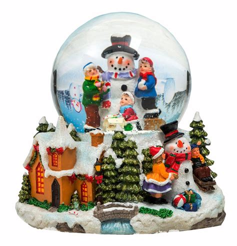 Snowman Snow Globes Christmas Wikii