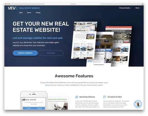 22 Best Real Estate Website Builders For Agents And Brokers 2021 Avasta