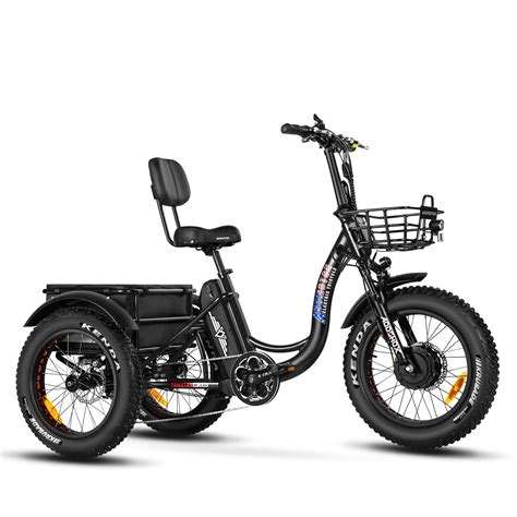 Buy Addmotor Step Thru Electric Trikes Fat Tire Electric Tricycle For