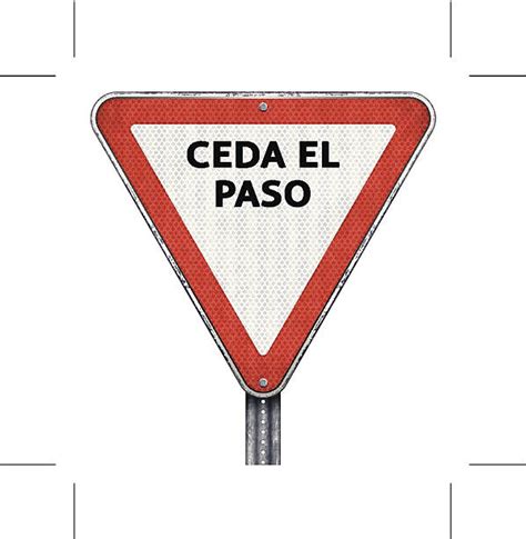 Yield Sign White Background Illustrations Royalty Free Vector Graphics