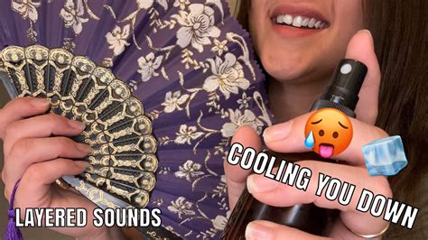 Asmr ~ Cooling You Down 🥵🧊🧽 ~ Layered Sounds ~ Super Relaxing 😌 Youtube