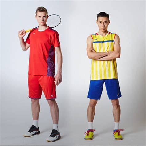 Yonex 16420ex lee chong wei replica game shirt white. 2018 WC Lee Chong Wei/ Viktor Axelsen shoes/clothing ...