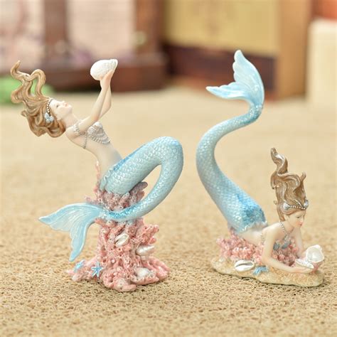Creative Mermaid Princess Fish Aquarium Ornaments Figurines