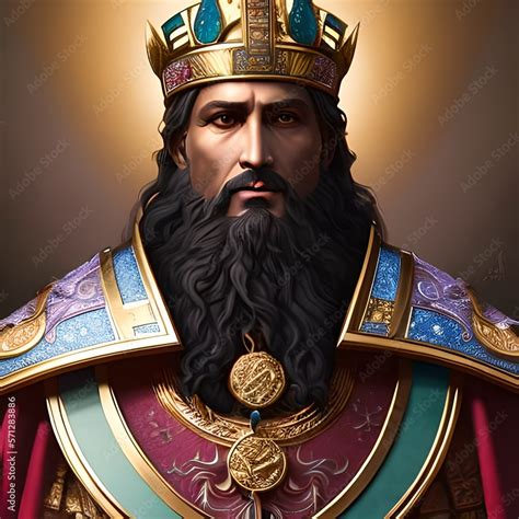 Fictional Portrayal Of The Biblical King Of Babylon Nebuchadnezzar Ii