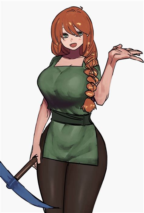 Pixel Art Characters Female Characters Anime Characters Thicc Anime