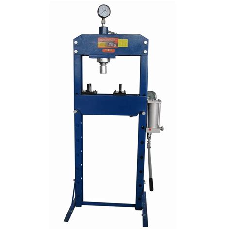 20 Ton Manual Hydraulic Shop Press With Gauge Buy Workshop Equipment