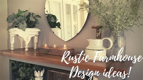 Rustic Farmhouse Style Decor Ideas 2020 Home Decor Youtube