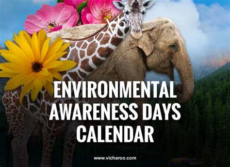 List Of Environmental Awareness Days And Events Calendar 2023 Page 5 Of