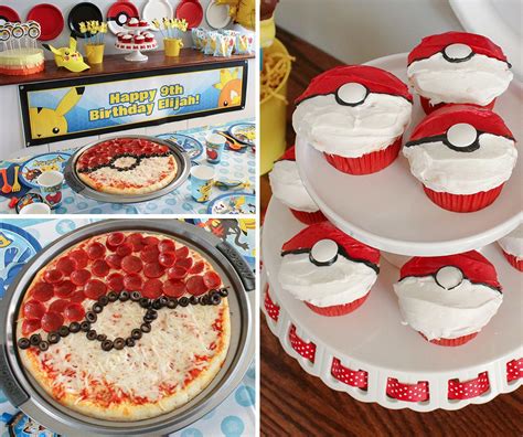 Pokemon Party Ideas Foods Pokemon Party Pokemon Birthday Pokemon