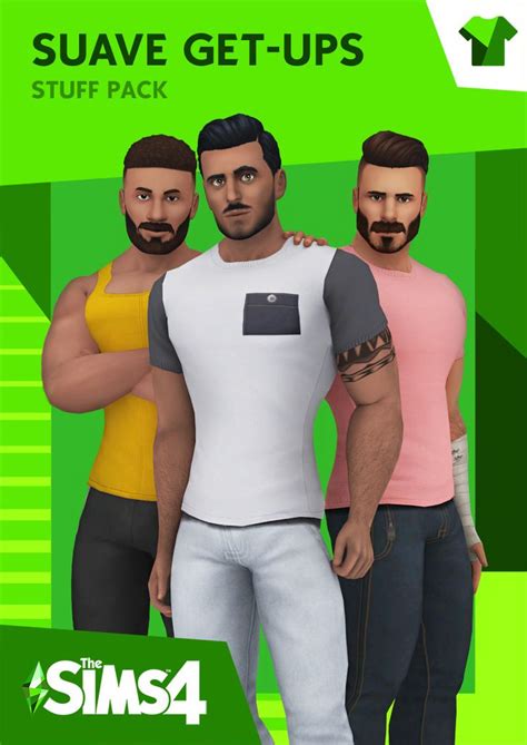 Xldsims Suave Get Ups Stuff Pack Fan Made Cc Mmfinds Sims 4