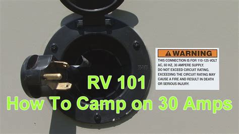 Rv101 How To Camp On 30 Amps Youtube Rv Camping Amp