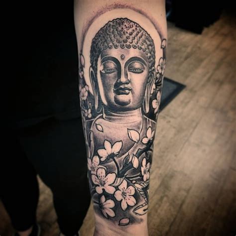 A Imagem Pode Conter 2 Pessoas Buddha Tattoo Sleeve Buddah Tattoo