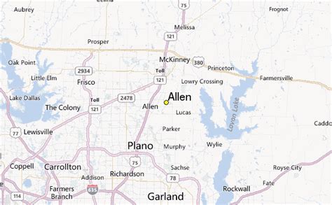 Allen Weather Station Record Historical Weather For Allen Texas