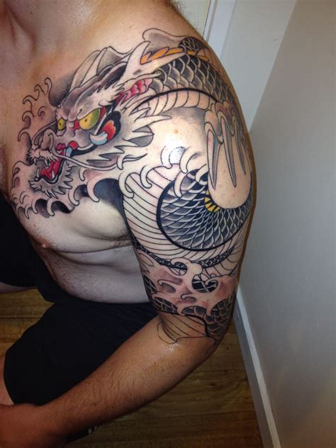Dragon Tattoo Arm And Shoulder Dragon Tattoo Got Dragon Tattoo